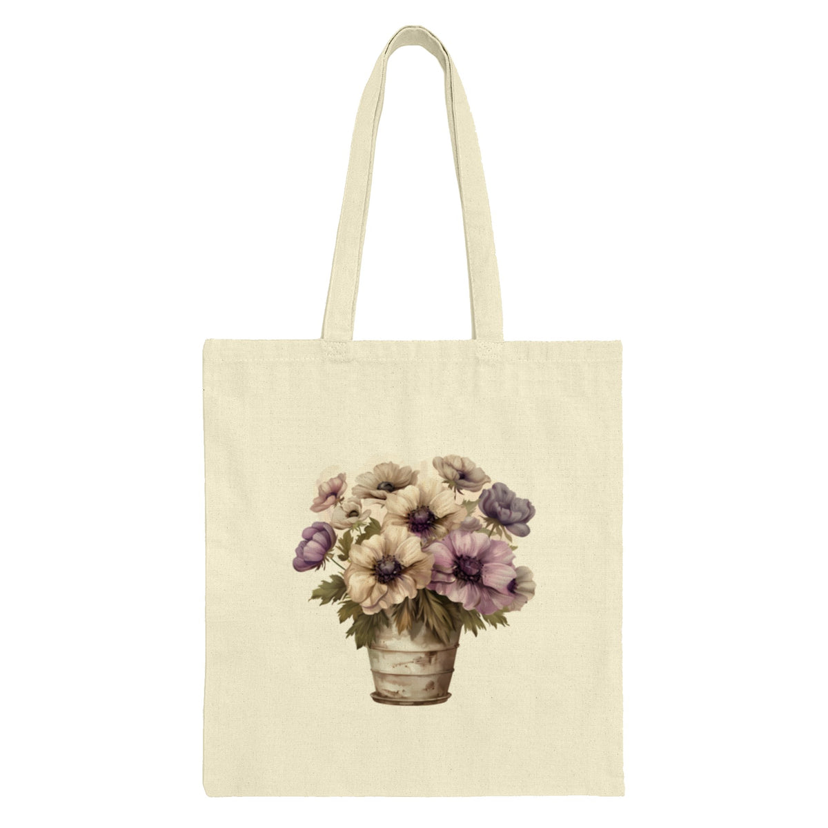 Beautiful Flower Vase Print Tote Bag product
