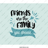 Friends Family Backpack, Choose Friends, Inspirational Backpack, Motivational Gift, Friendship Design, Custom Backpack, Stylish Bag - Tawshia