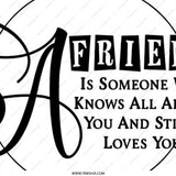 Friend Quote Pinback Button, Gift for Best Friend, Friendship Saying Button, BFF Gift, Motivational Button, Pinback Badge - Tawshia