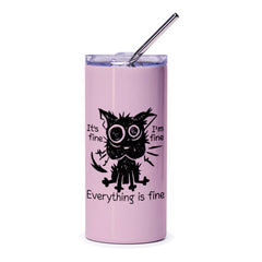 Everything is fine It's fine I'm fine tumbler product