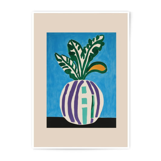 Plant Photographic Prints, Minimalist Art Print, Still Life Art, Botanical Art, Home Decor, Wall Art, Colorful Art, Unique Gift - Tawshia