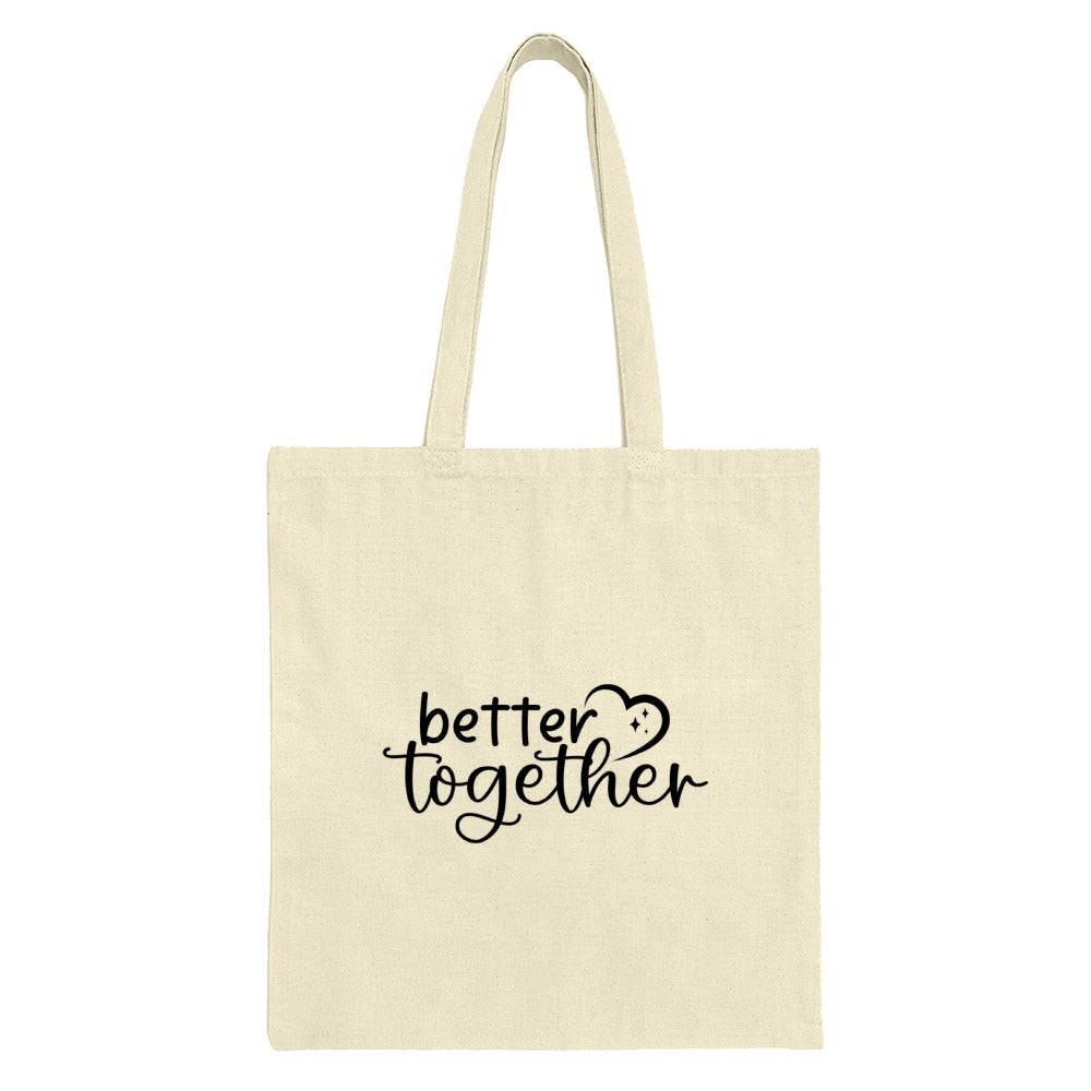 Better Together Tote Bag, Gift Tote, Matching Tote, Love Tote Bag, Everyday Tote, Shopping Bag, Anniversary Tote, Special Gift - Tawshia