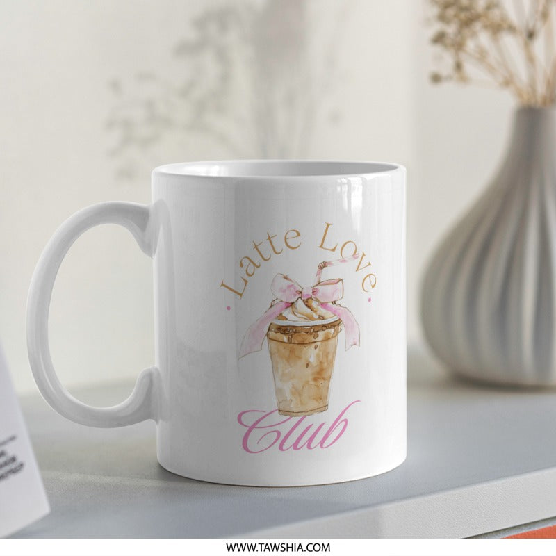 Latte Love Club Coffee Mug Product