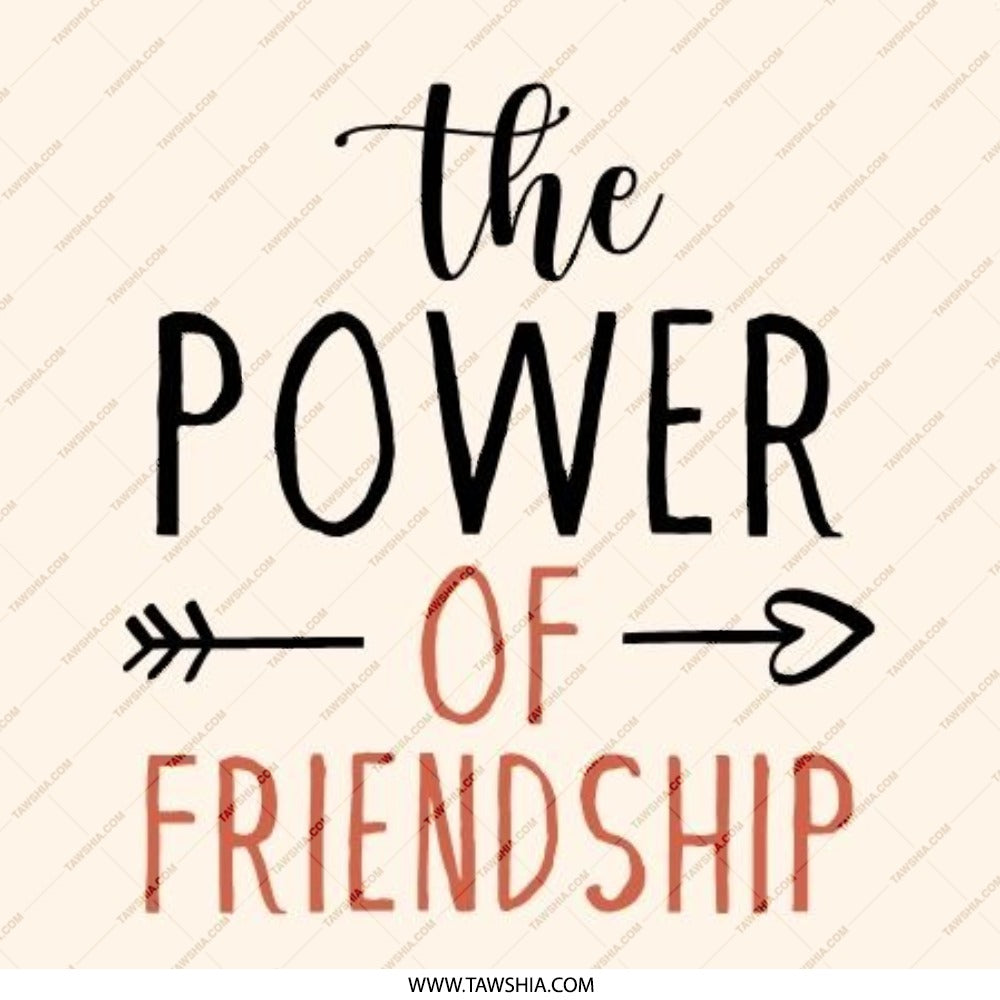 Friendship Power Pinback Button, Best Friend Gift, Friend Quote Button, Inspirational Button, Positive Message Pin, Friend Appreciation - Tawshia