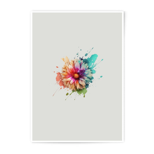 Vibrant Daisy Photographic Prints, Colorful Flower Art, Modern Floral Decor, Wall Art Prints, Home Decor, Gift Idea - Tawshia