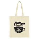 Coffee Tote Bag, I Will Call You Back, Coffee Lover Gift, Funny Saying Tote, Reusable Grocery Bag, Book Bag, Gift For Her, Gift For Him - Tawshia