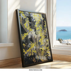 Yellow Tree Wall Art, Vincent van Gogh Reproduction, Impressionist Painting, Floral Art Print, Home Decor, Fine Art, Gift Idea (139) - Tawshia