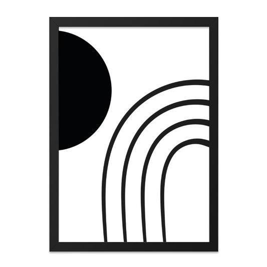 Abstract Wall Art, Modern Art Print, Minimalist Wall Decor, Black and White Art, Contemporary Art, Geometric Wall Art, Home Decor Art - Tawshia