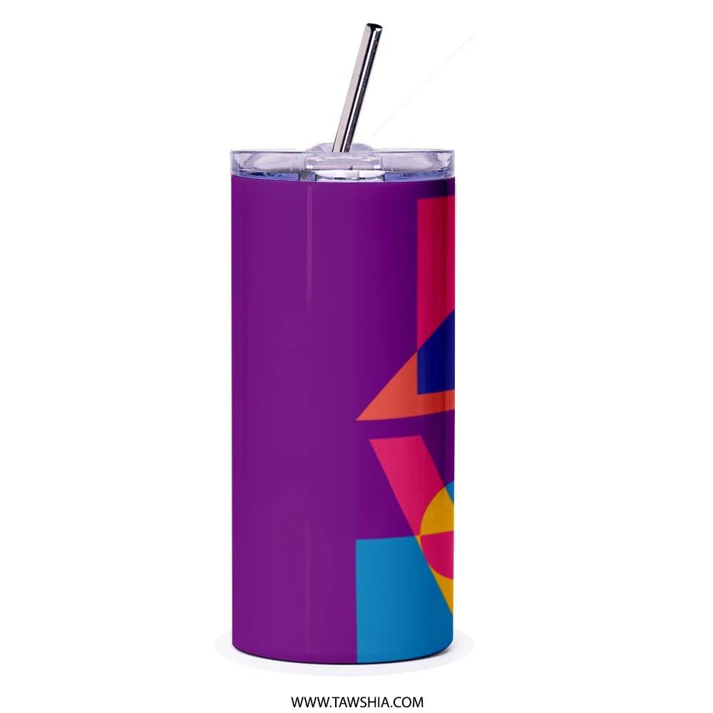 Colorful Geometric Design Tumbler Drinkware product
