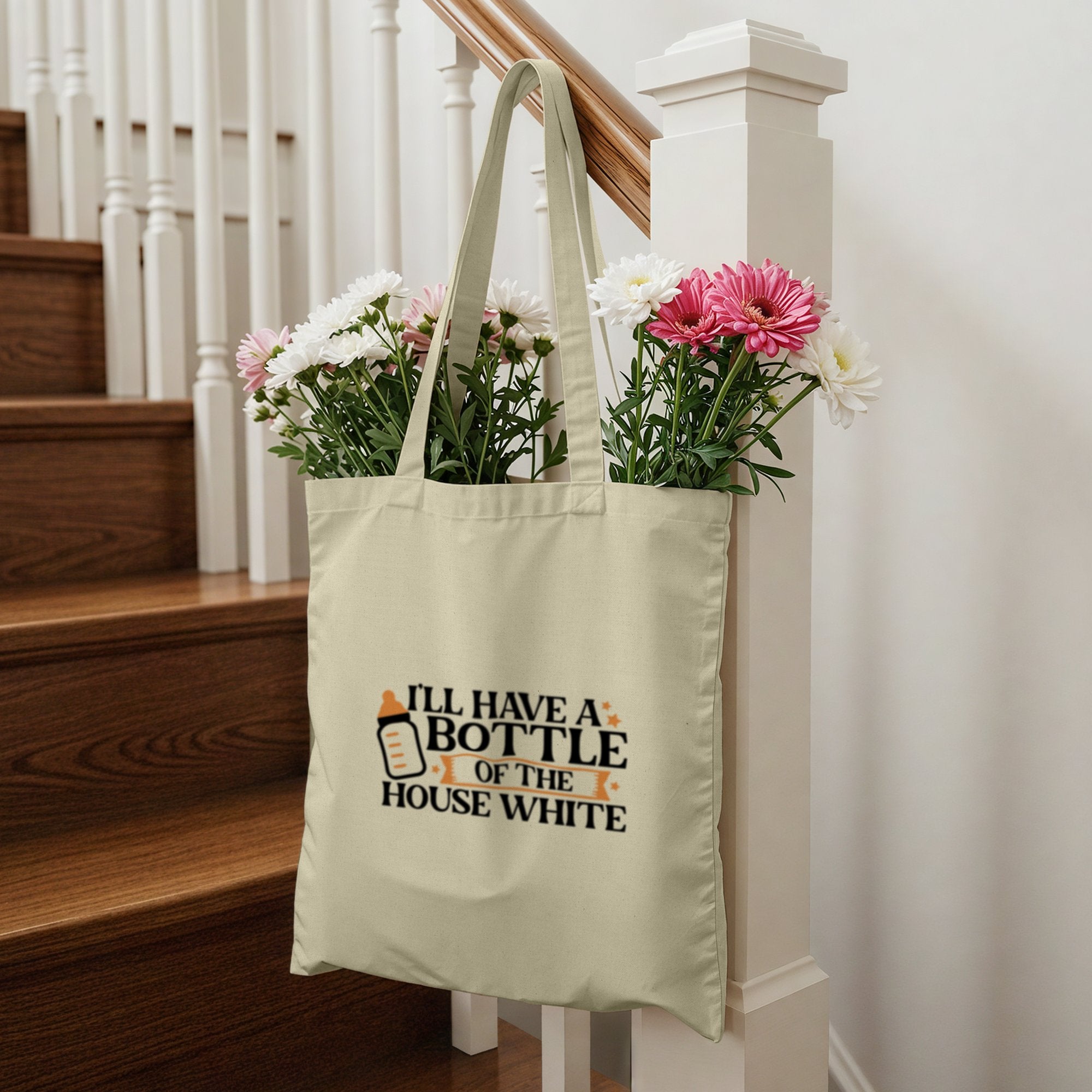 I'll Have a Bottle of the House White Tote Bag product type