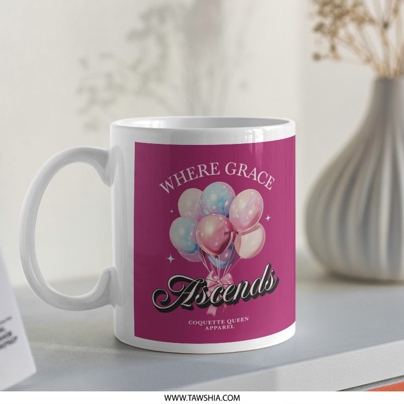 Where Grace Ascends Coquette Queen Apparel product type