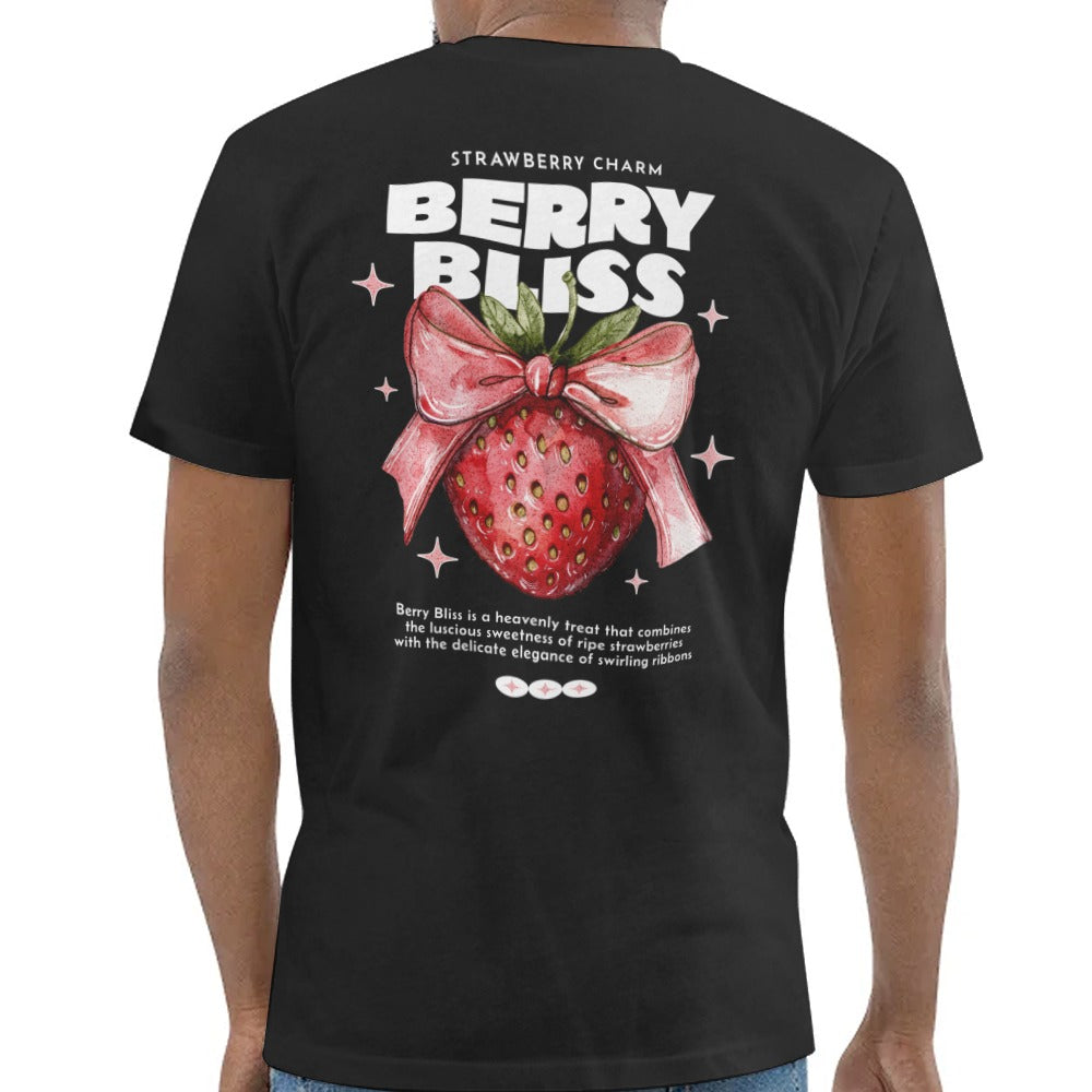 Berry Bliss Strawberry Charm Graphic Tee product
