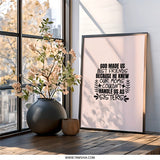 Best Friends Wall Art, Funny Sister Gift, Unique Friendship Quote, Mothers Day Print, God Made Us Sign, Sibling Love Decor, Wall Decor - Tawshia