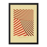 Aesthetic Lines Wall Art, Abstract Geometric Art, Minimalist Print, Modern Wall Decor, Home Office Art - Tawshia