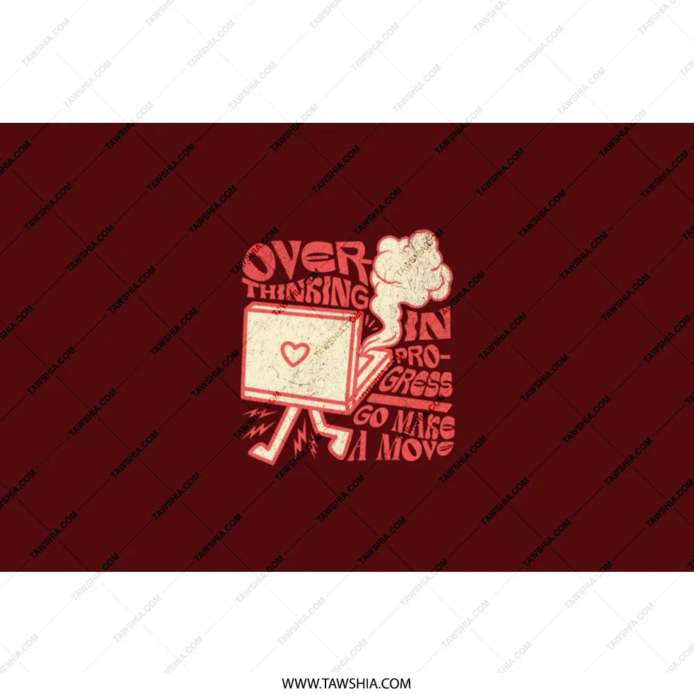 Over Thinking Go Make A Move Laptop Sleeve product