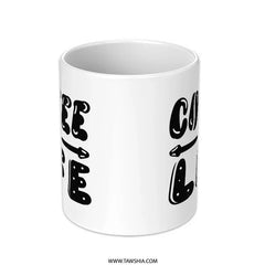 Coffee Is Life Mug, Funny Coffee Mug, Coffee Lover Gift, Morning Coffee Mug, Unique Mug Design, Hot Beverage Mug, Gift Idea Mug - Tawshia