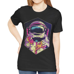 Astronaut Eating Pizza Graphic Design T Shirt product type