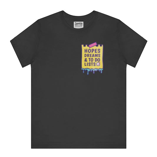 Graphic Tee Hopes Dreams & To Do Lists product type