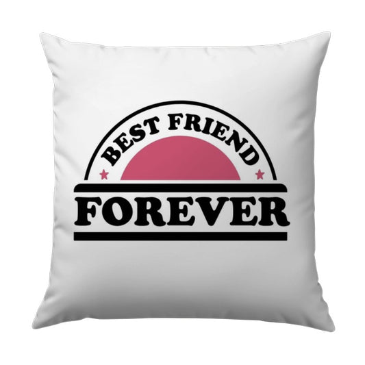 Best Friend Forever Pillow, Friendship Gift, Decorative Throw Pillow, Friend Pillow, Unique Gift, Home Decor, Accent Pillow, Bestie Gift - Tawshia