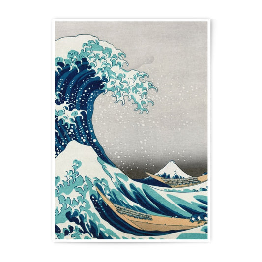Great Wave Photographic Print, Katsushika Hokusai, Japanese Art, Ocean Wave, Mount Fuji, Vintage Art Print, Fine Art Print - Tawshia