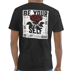 Be Your Self Rose Graphic Print T-Shirt product type
