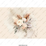 Floral Bouquet Tumbler, Flower Tumbler, Elegant Tumbler, Rose Tumbler, Gift for Her, Unique Tumbler Design, Stylish Cup - Tawshia