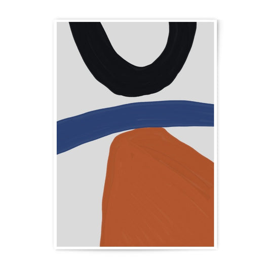 Abstract Shapes Photographic Print, Modern Art Print, Contemporary Wall Art, Minimalist Home Decor, Geometric Shapes - Tawshia