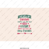 Best Friends Tumbler, Friendship Gift, Funny Friends Tumbler, Old And Senile, New Friends, Gift For Bestie, Friend Quote Tumbler - Tawshia