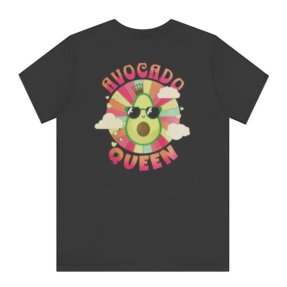 Avocado Queen Graphic Social Message T-shirt product type