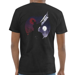 Striking Anime Design Back Print T-Shirt product type