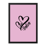 Besties Wall Art, Best Friends Decor, BFF Gift Idea, Friendship Quote Print, Girly Room Art, Modern Home Decor, Sister Gift, Cute Artwork - Tawshia