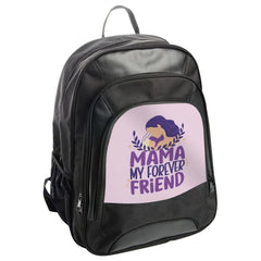 Mama My Forever Friend BackPack, Cute Mother Daughter BackPack, Trendy Design BackPack, Mother's Day BackPack, Gift For Mom, Stylish - Tawshia