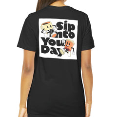 Sip Into Your Day Graphic Printed T-Shirt product