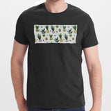 Cacti and Succulents Patterned T-shirt product type