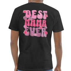 Best Mama Ever Graphic Black T Shirt product