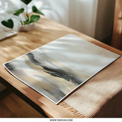 Abstract Landscape Photographic Print, Neutral Tones Art, Modern Wall Decor, Minimalist Art Print, Home Decor Art, Calm Art, Painting Print - Tawshia