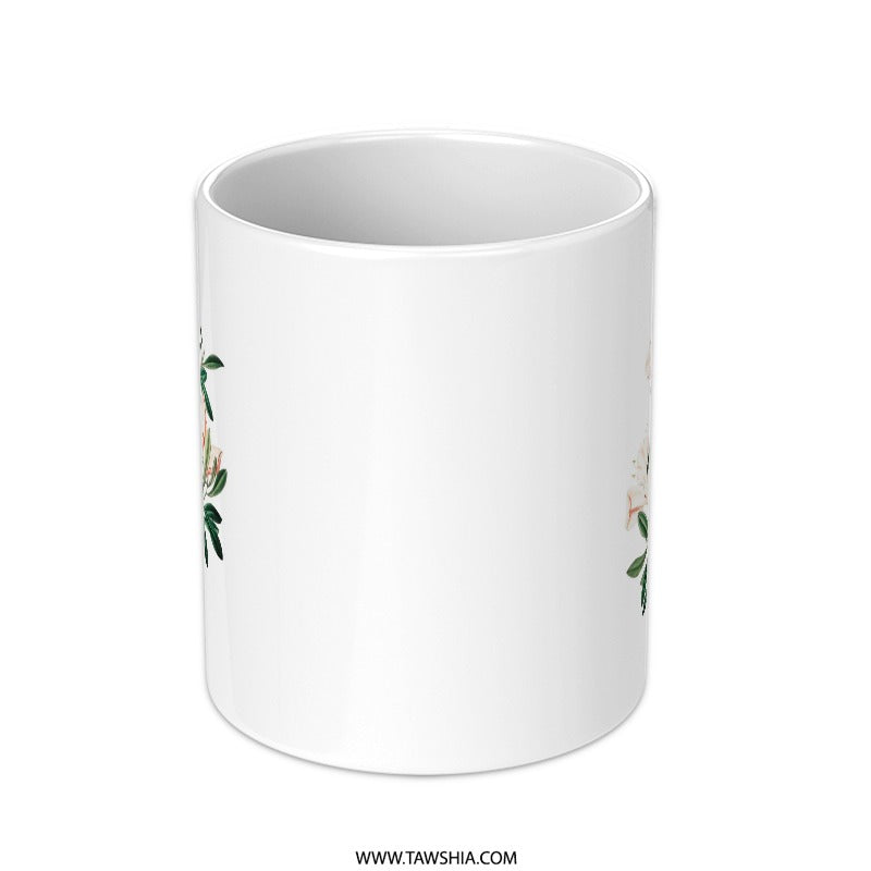 Azalea Flower Mug, Floral Coffee Mug, Vintage Botanical Art Mug, Garden Lover Gift, Tea Cup, Plant Mug, Flower Mug, Unique Gifts - Tawshia