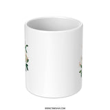 Azalea Flower Mug, Floral Coffee Mug, Vintage Botanical Art Mug, Garden Lover Gift, Tea Cup, Plant Mug, Flower Mug, Unique Gifts - Tawshia