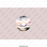 Moon Sun Tumbler, Celestial Tumbler, Pastel Landscape Tumbler, Dreamy Tumbler, Sunset Tumbler, Artistic Drinkware, Unique Gift Idea - Tawshia