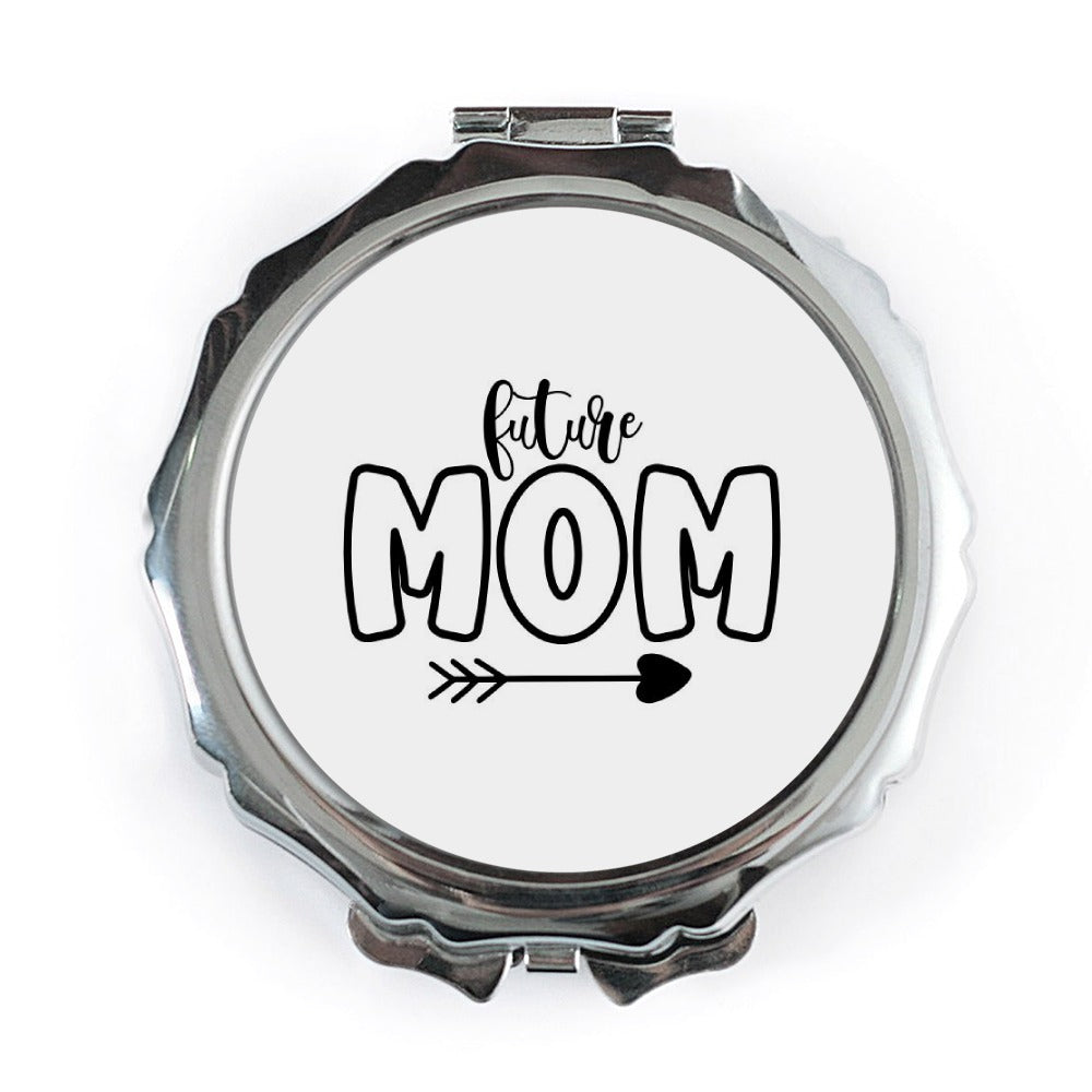 Future Mom Pocket Mirror, New Mom Gift, Pregnancy Gift, Expecting Mom Gift, Mom To Be Present, Baby Shower Favor, Cute Pocket Mirror - Tawshia