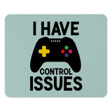 Funny Gamer Mouse Pad, I Have Control Issues, Video Game Controller, Gaming Gift, Desk Accessory, Office Decor, Computer Mousepad - Tawshia