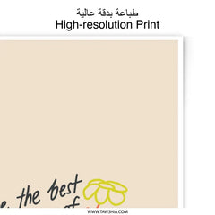 Motivational Photographic Prints, Positive Affirmation Art, Inspirational Wall Decor, Best Version, Printable Poster, Gift Idea - Tawshia