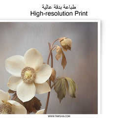 Hellebore Photographic Print, Floral Wall Art, Botanical Photography, Flower Art Print, Nature Photography, Home Decor, Wall Decor - Tawshia