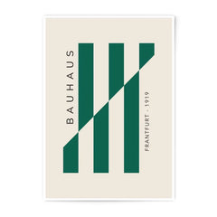 Bauhaus Art Photographic Print, Frankfurt 1919, Minimalist Geometric Design, Mid Century Modern, Home Decor, Wall Art - Tawshia