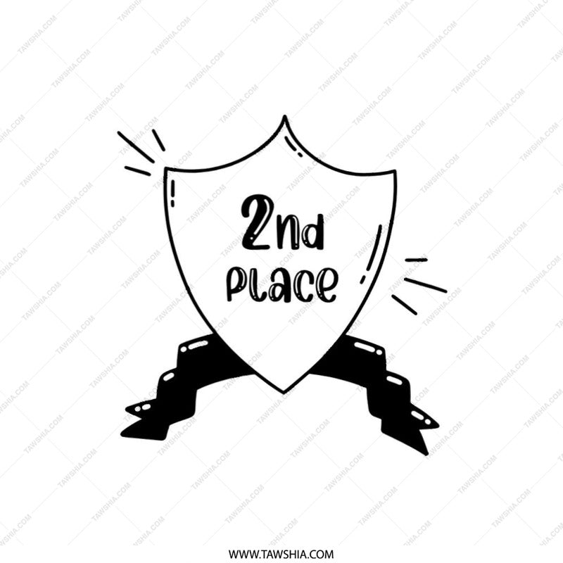 2nd Place Pillow, Second Place Award, Achievement Pillow, Competition Prize, Winner Decor, Home Decor Gift, Celebration Pillow - Tawshia