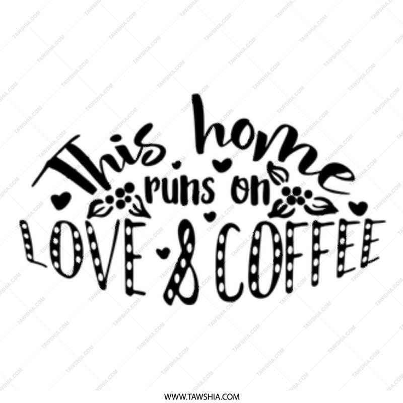 Love and Coffee Mug, Home Decor, Coffee Lover Gift, Funny Mug, Home Runs, Novelty Mugs, Gift for Her, Gift for Him, Perfect for Coffee - Tawshia