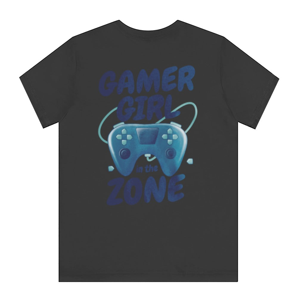 Gamer Girl in the Zone Graphic Tee shirt product type