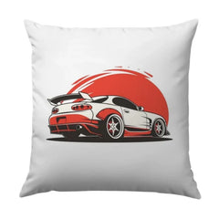 JDM Car Pillow, Supra Art, Japanese Car, Tuner Car Decor, Car Enthusiast Gift, Racing Pillow, Automotive Cushion, Modern Home Accent - Tawshia
