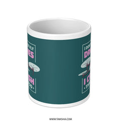 Funny Mug with Drone Crash Humor Design product