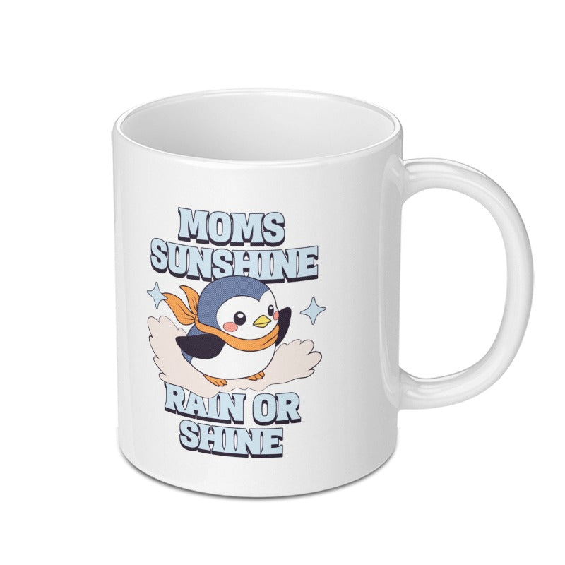 Moms Sunshine Rain or Shine Graphic Coffee Mug product